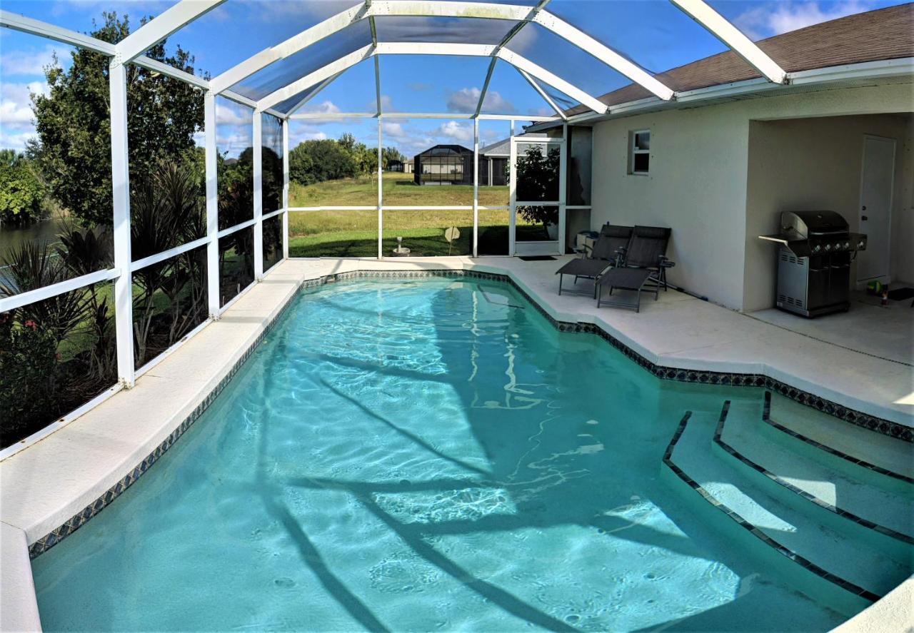 Villa Luhna 3 Bed / 2 Bath Canalfront Heated Pool Cape Coral Ngoại thất bức ảnh